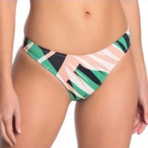 NWOT Bikini Lab Sonic Boom Tropical Hipster Bikini Large - Picture 10 of 10